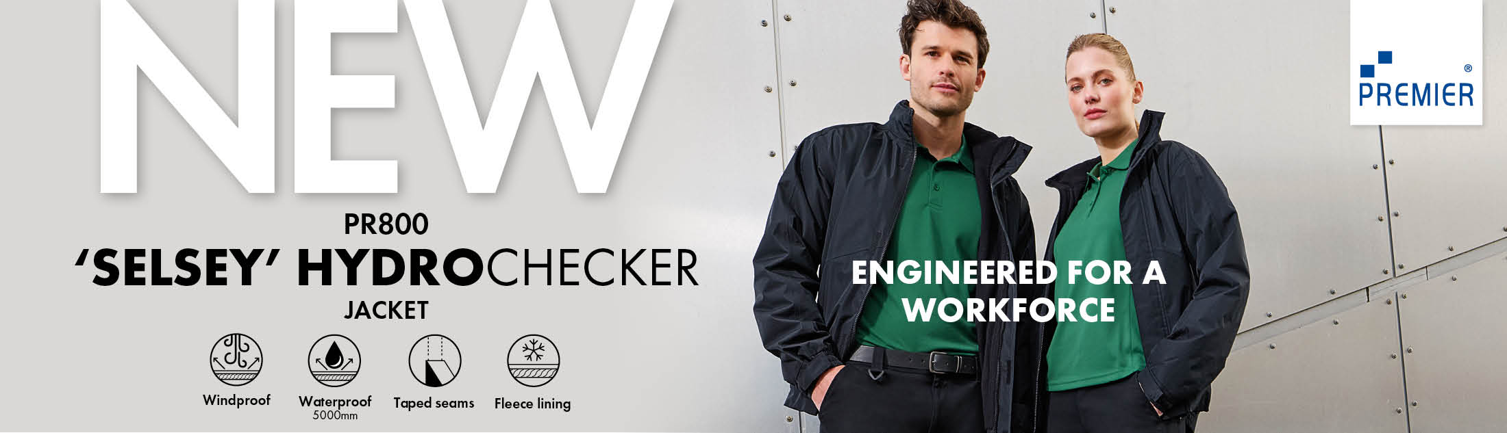 NEW Premier hydrochecker jacket